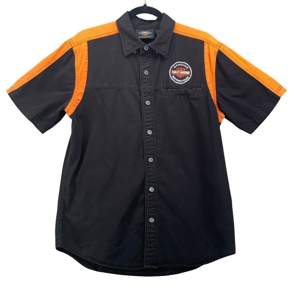 Harley Davidson Mechanic Shirt Black Medium